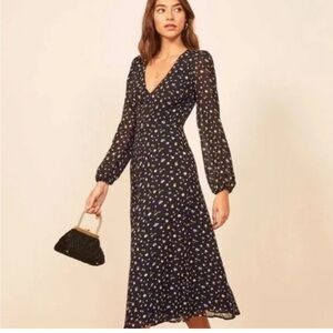 Reformation Midi Floral dress